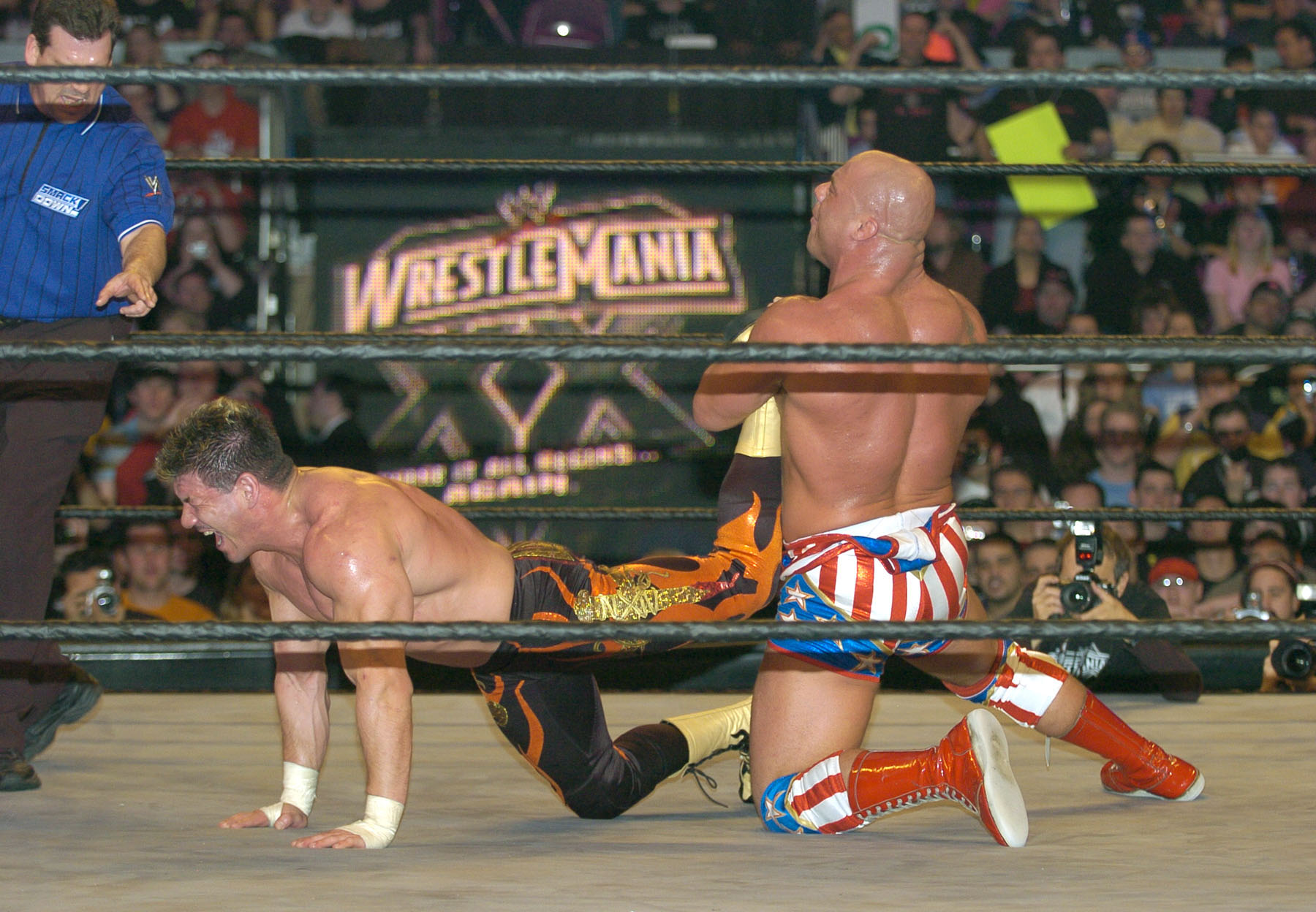 Kurt Angle vs Eddie Guerrero