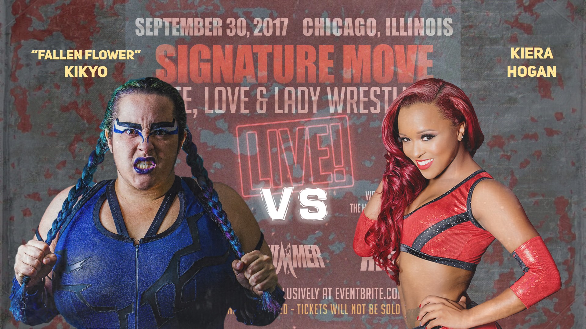 LIFE, LOVE & LADY WRESTLING – LIVE!