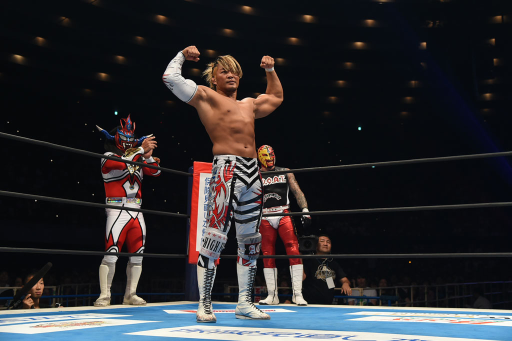 Liger, Mysterio & Tanahashi vs Cody, Page & Scurll