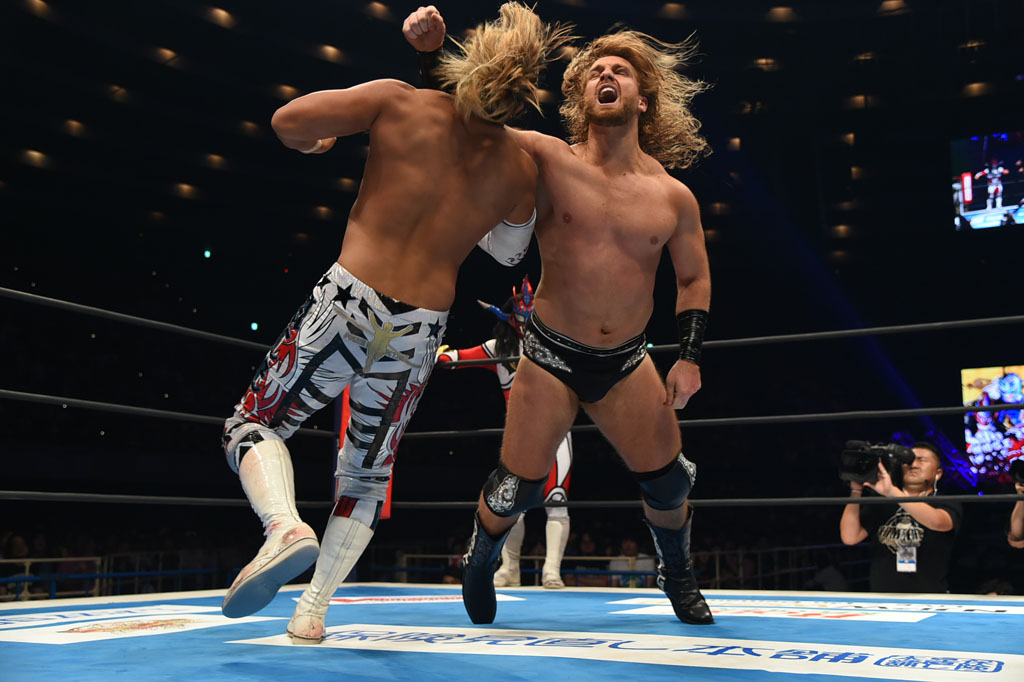 Liger, Mysterio & Tanahashi vs Cody, Page & Scurll