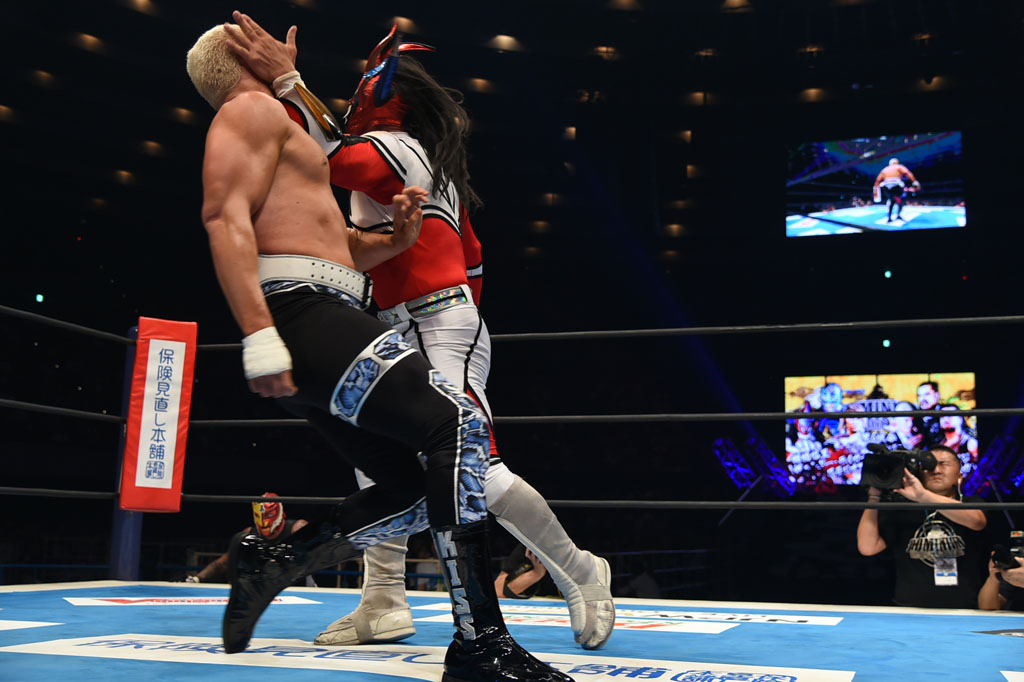 Liger, Mysterio & Tanahashi vs Cody, Page & Scurll