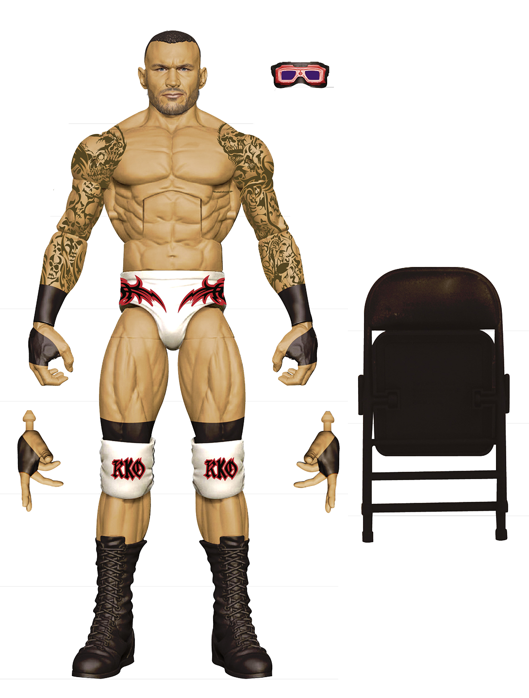 HDF00 Randy Orton Template Elite Series 90