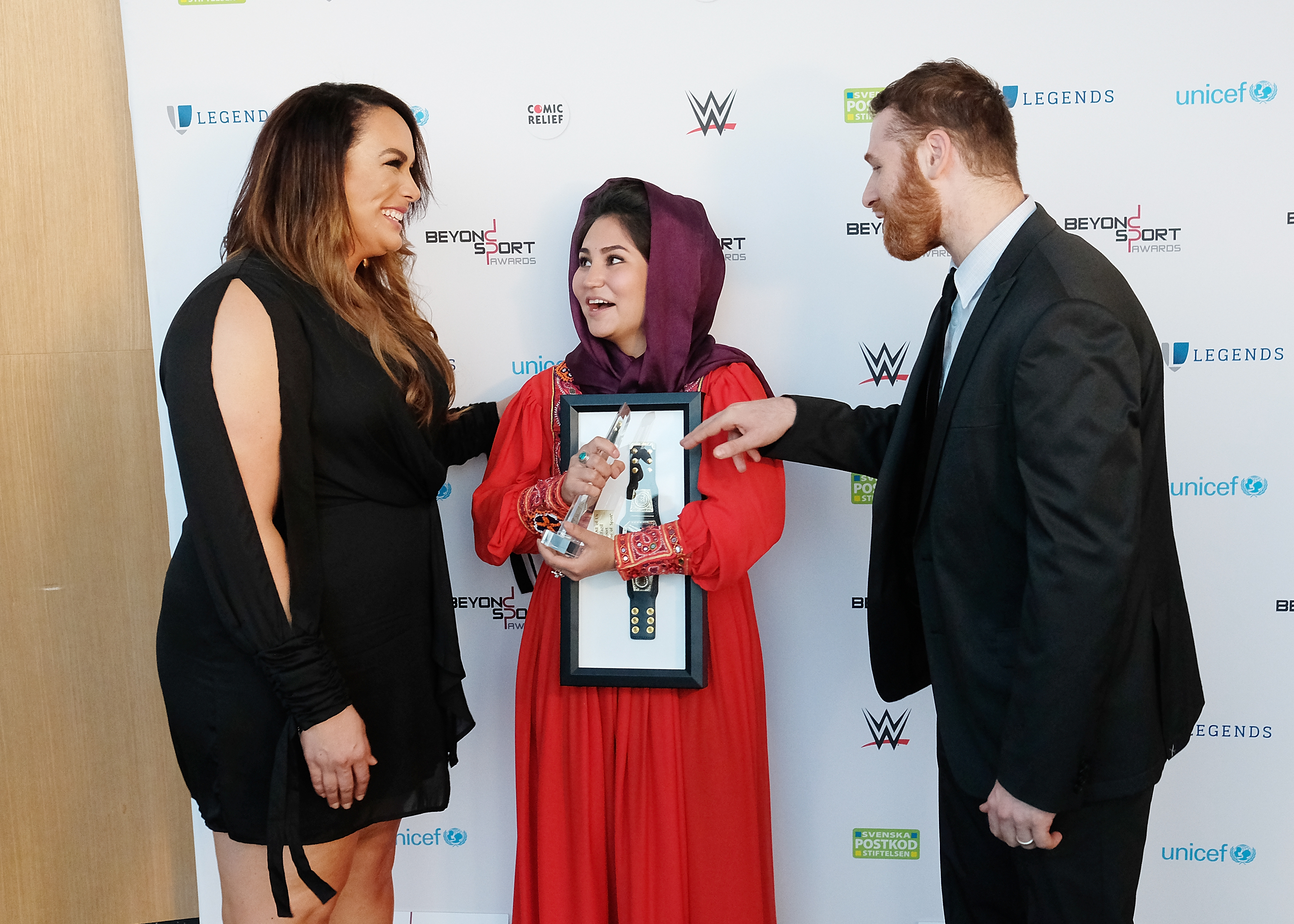 Nia Jax & Sami Zayn