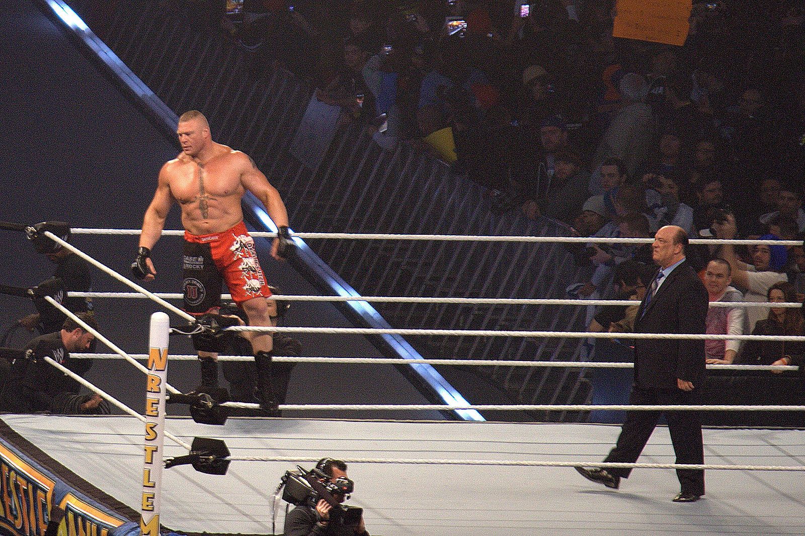 Paul Heyman & Brock Lesnar