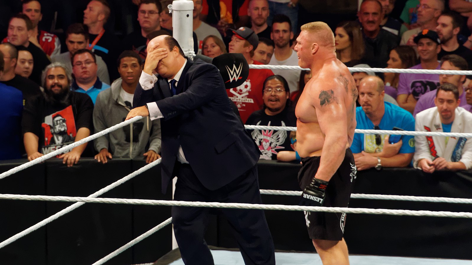 Paul Heyman & Brock Lesnar