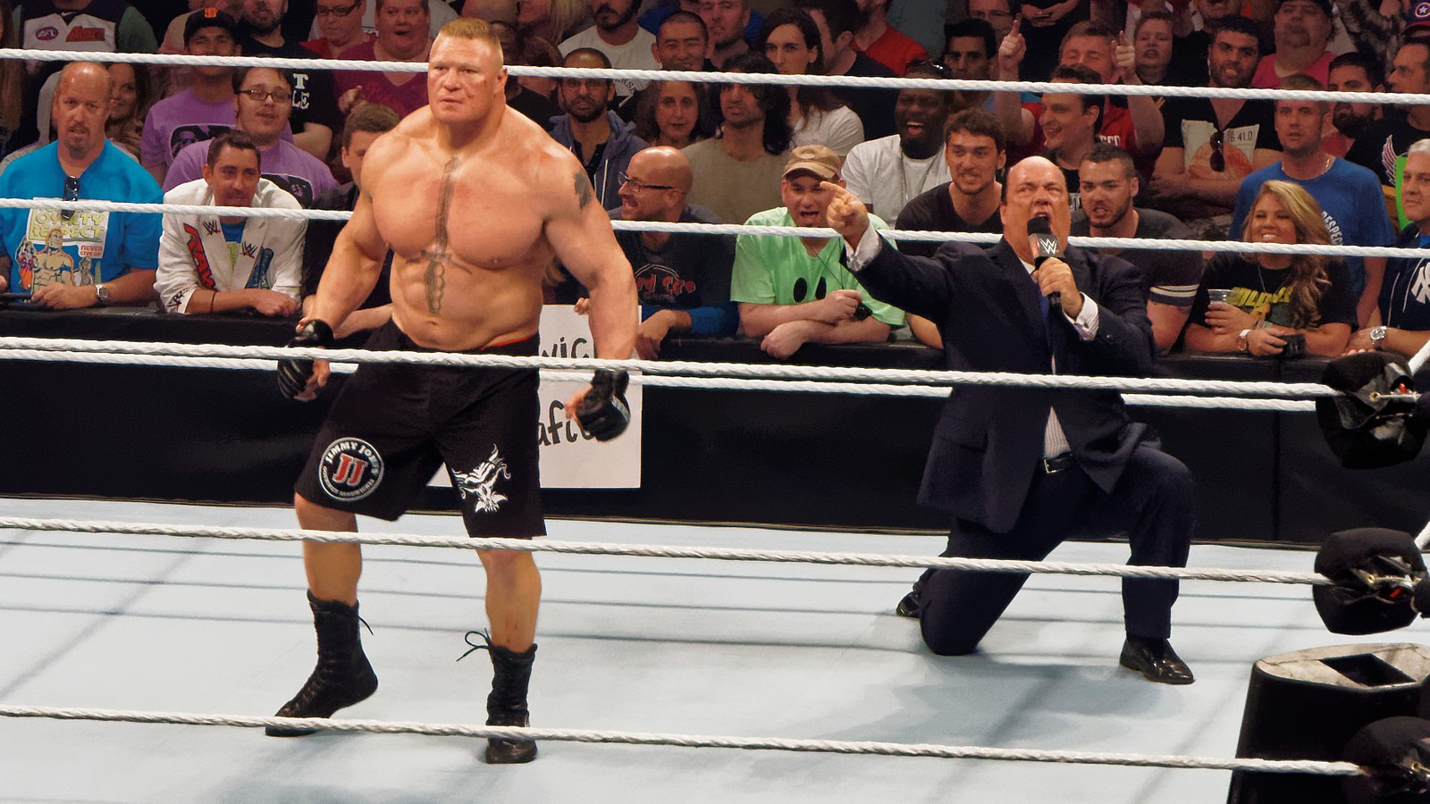 Paul Heyman & Brock Lesnar