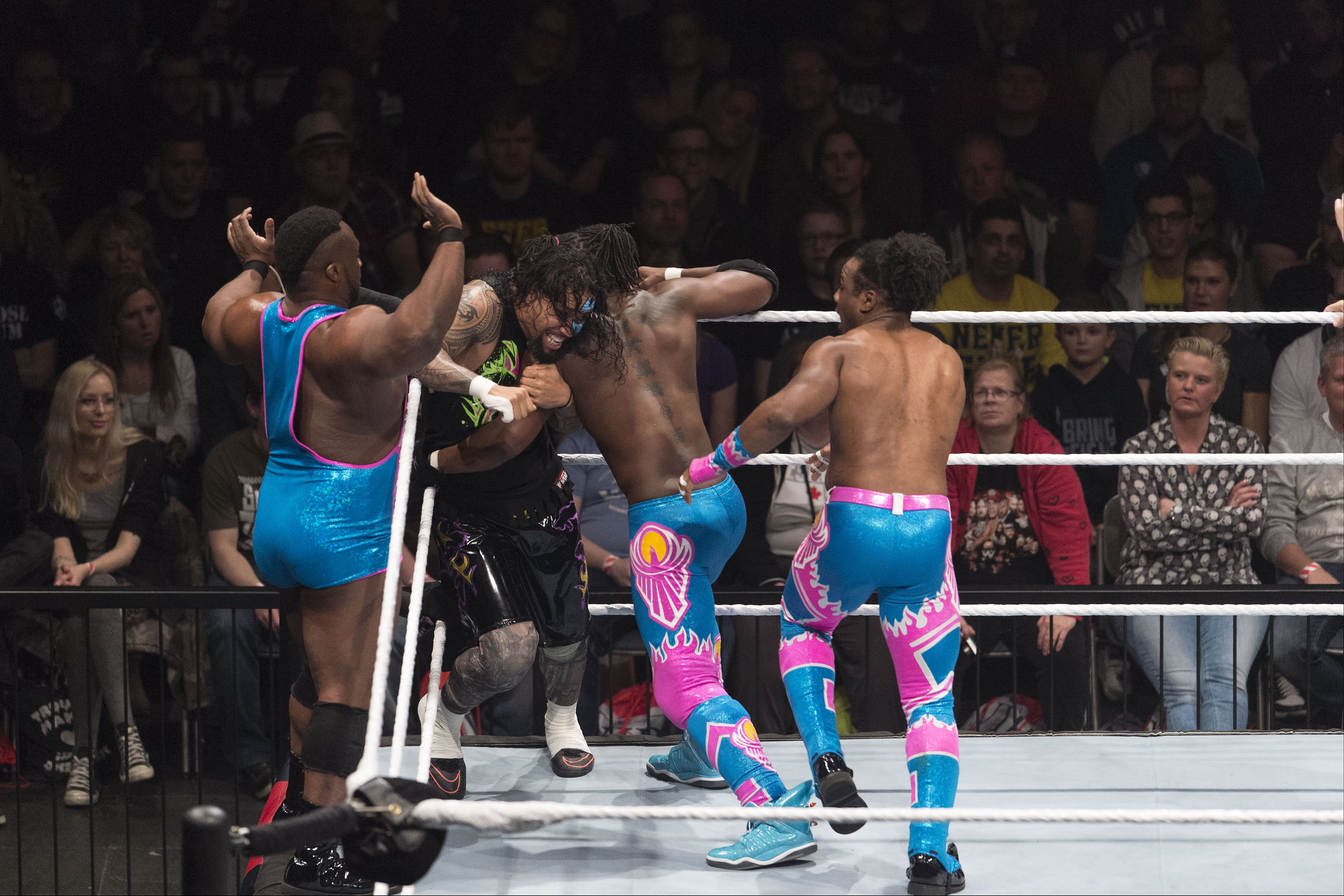 The New Day v The Big Show & Usos