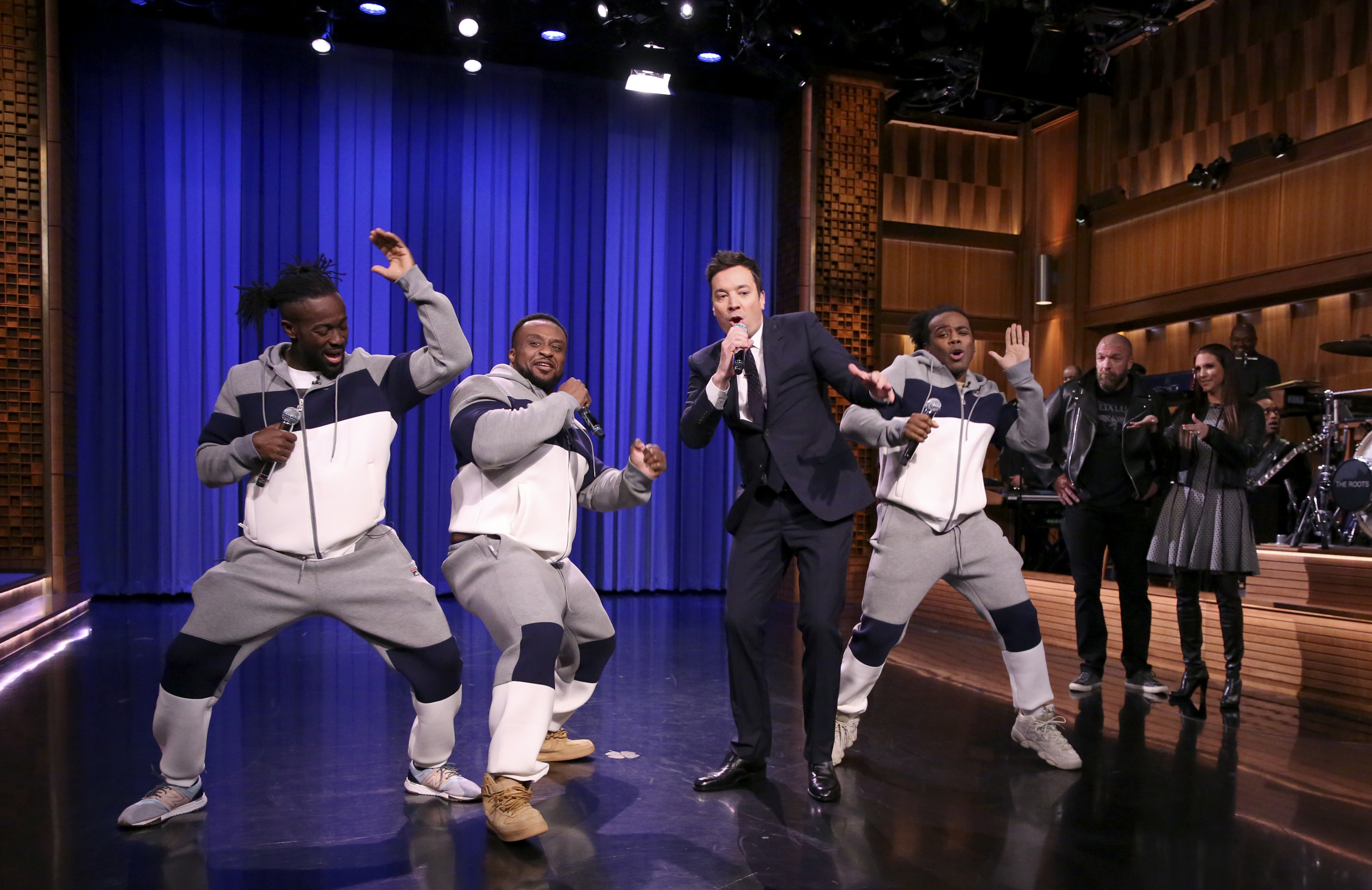 Triple H, Stephanie & The New Day w/ Jimmy Fallon