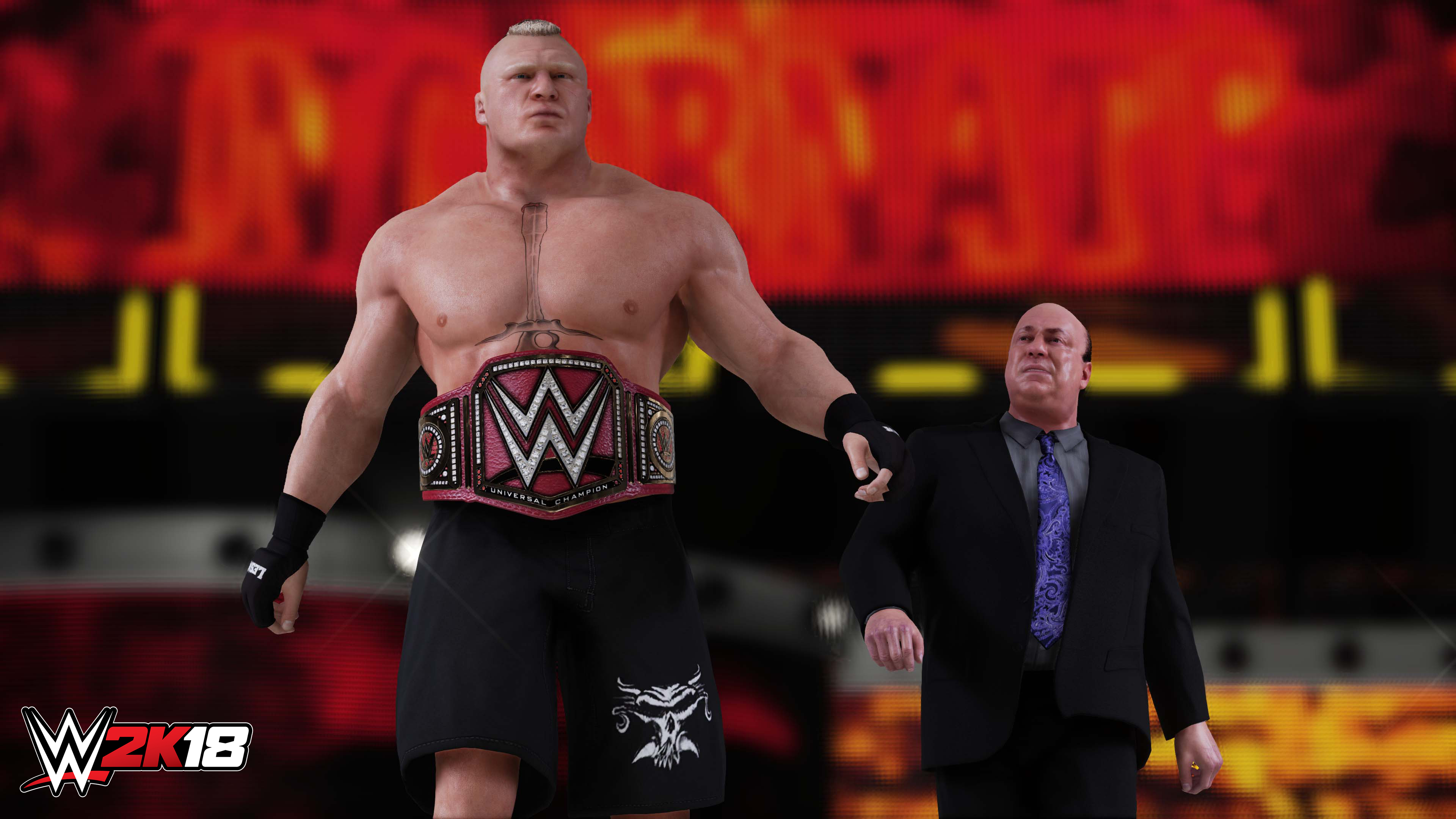 Brock Lesnar and Paul Heyman