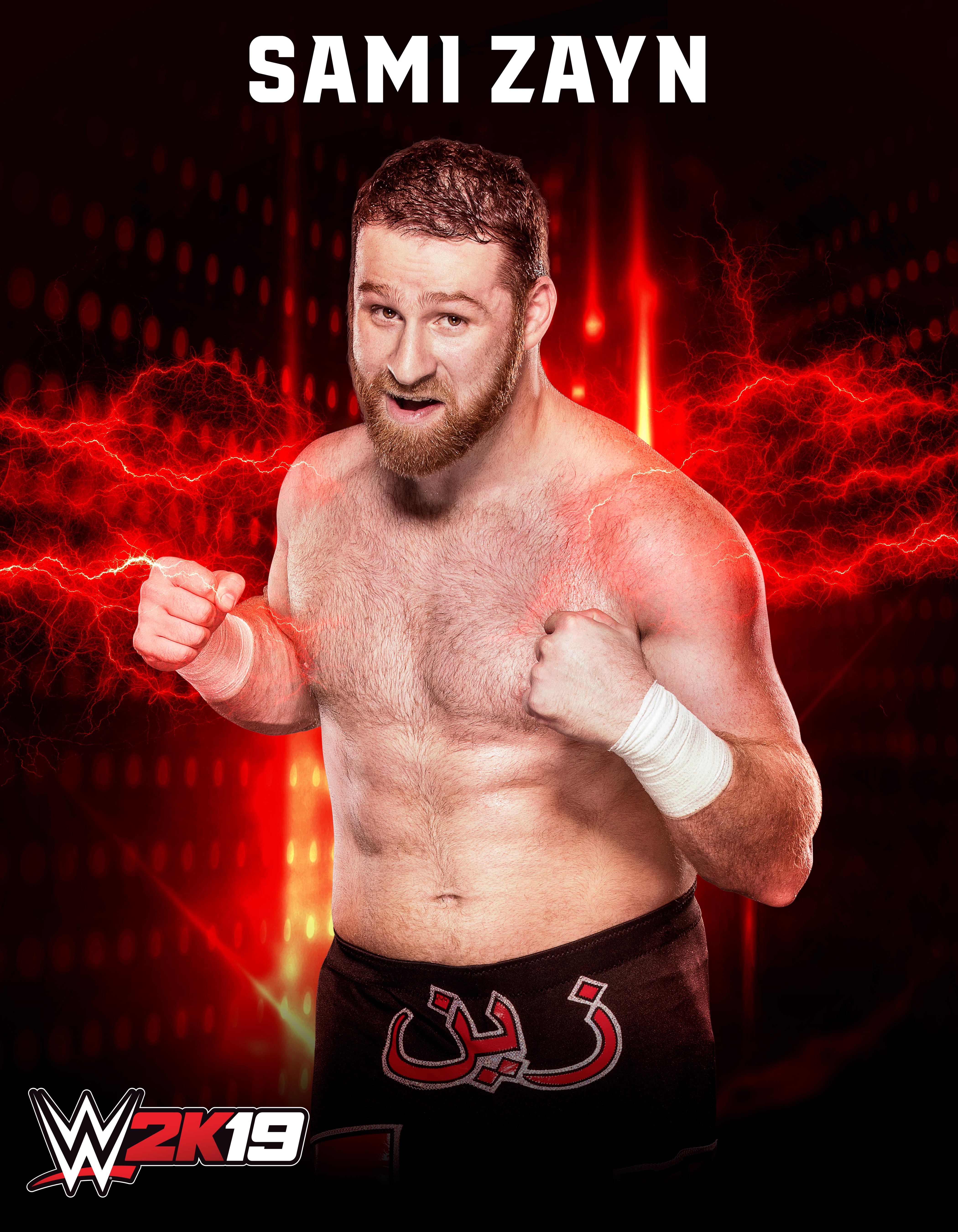 Wwe2k19 Roster Sami Zayn