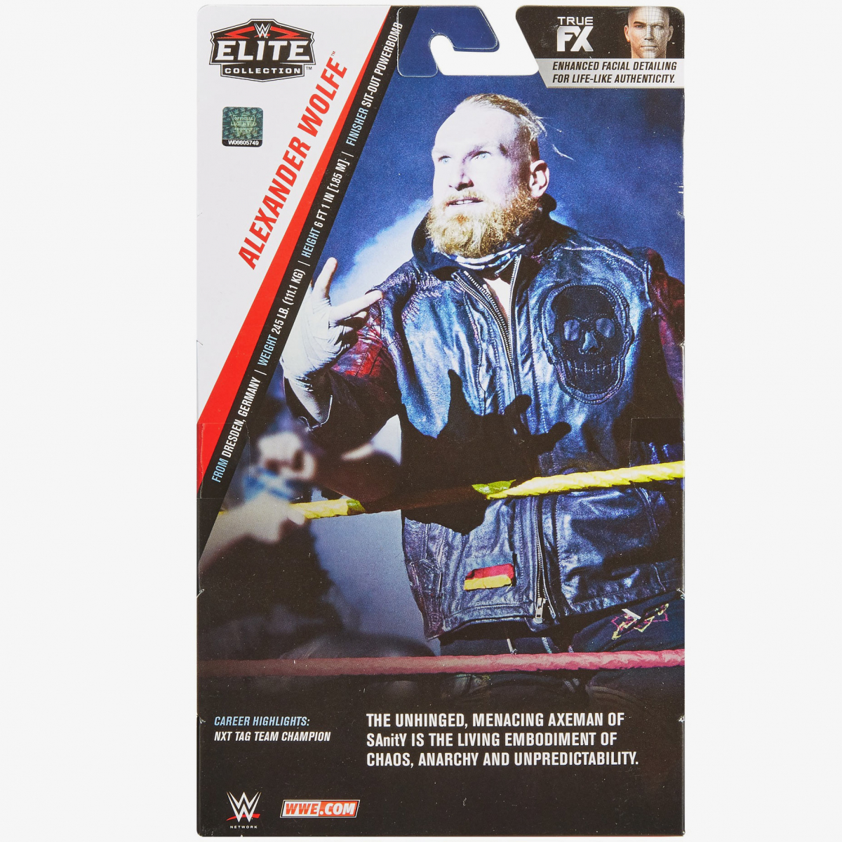 Alexander Wolfe Wwe Elite Collection Figure D