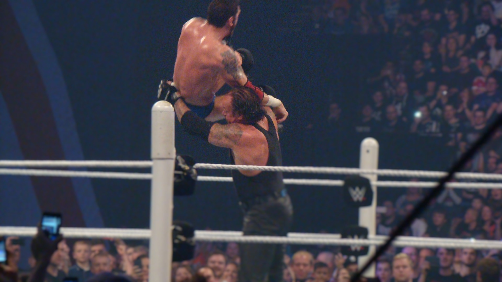 The Undertaker and King Barrett