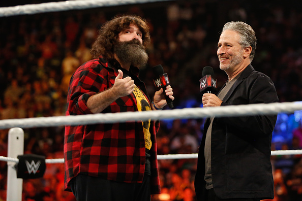 Mick Foley & Jon Stewart